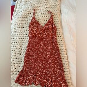 Smocked Mini Dress Size Medium